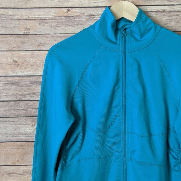 Z by Zella Teal Fitted Athletic Jacket - Picture 7 of 7